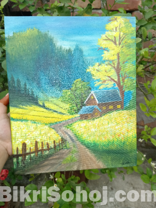 Canvas painting